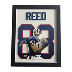 Andre Reed // Signed 3D Jersey Photo Collage // Close