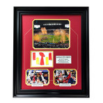 Kansas City Chiefs // Super Bowl 54 LIV Champs Framed Photo Collage // Authentic Confetti