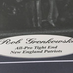 Rob Gronkowski // Signed + Framed Patriots Photo