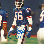 Lawrence Taylor // Signed + Framed NY Giants Photo