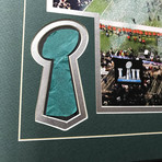 Philadelphia Eagles // Super Bowl Champions Framed Collage + Authentic Confetti