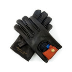 Buffalo Leather Driving Glove // Black (Large)