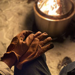 Buffalo Leather Ranching Glove // Brown (3XL)