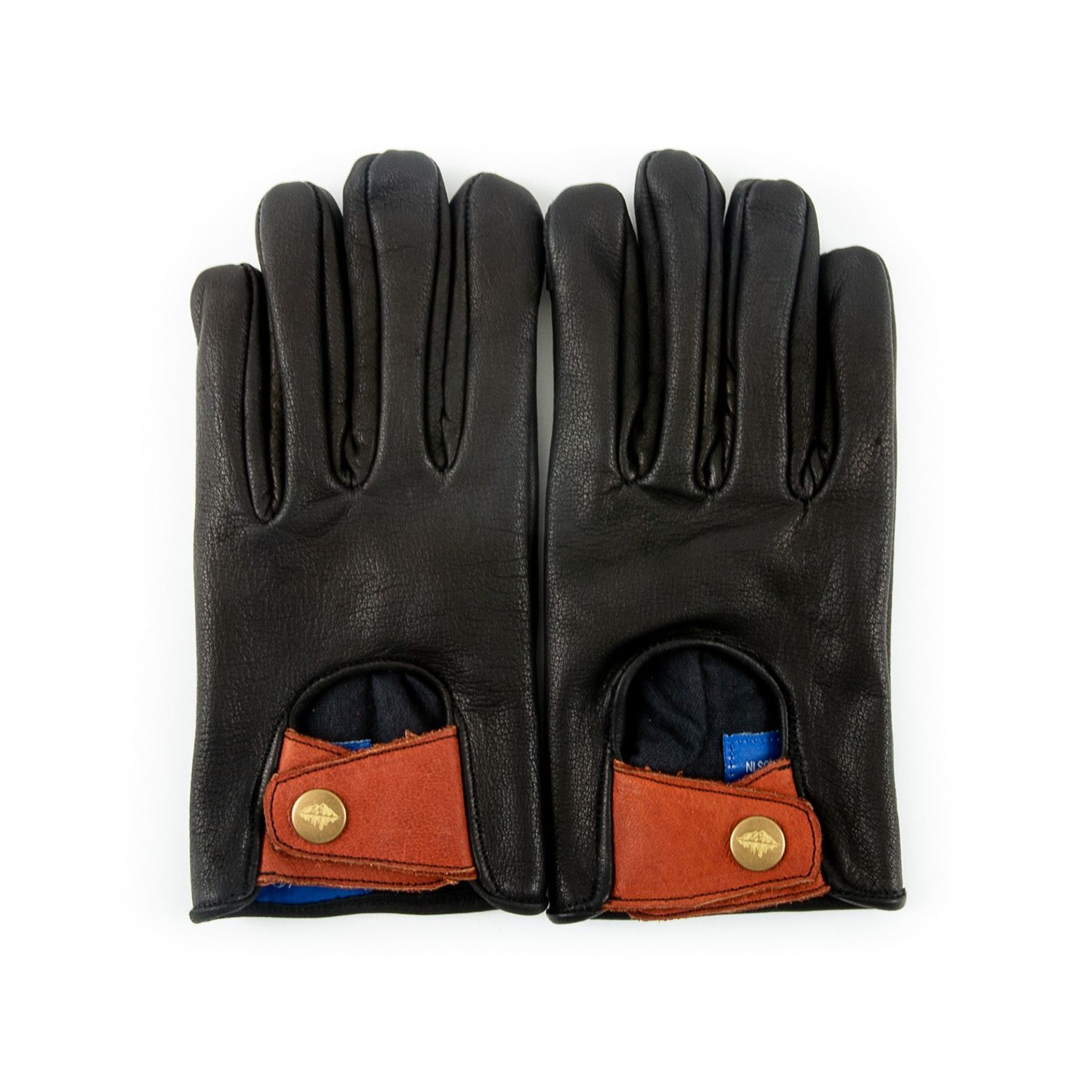 Maroon Bell Outdoor Rugged Buffalo Leather Gloves Buffalo Leather Driving Glove // Brown (2XL)