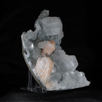 Apophyllite + Stilbite on Chalcedony