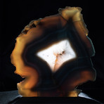 Translucent Sculptural Agate Plate