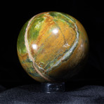 Green Apatite Sphere