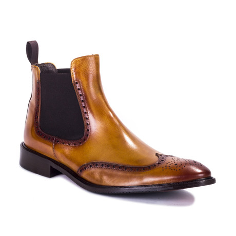 Crobson Chelsea Boots // Cognac (Euro: 39)