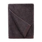 Everplush // Flat Loop 6 Piece Bath Towel Set (Navy Blue)