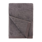 Everplush // Flat Loop 6 Piece Bath Towel Set (Navy Blue)