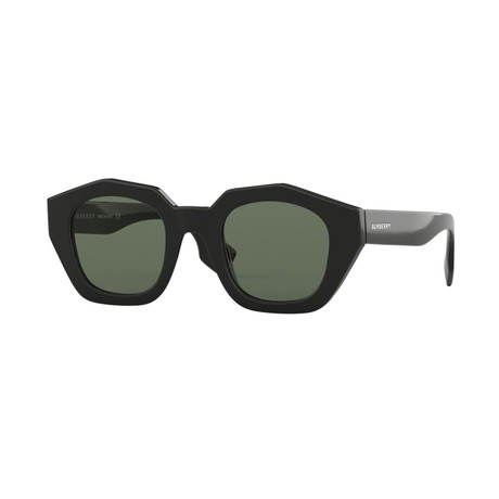 Burberry // Women's BE4288F-30017146 Sunglasses // Black + Green
