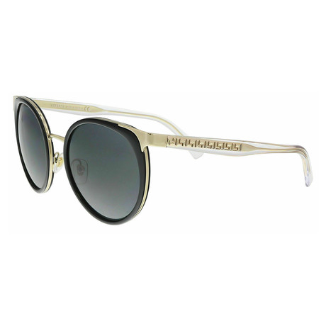 Versace // Women's VE2185-12528754 Sunglasses // Black + Gray