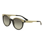 Versace // Women's VE4330-GB1-T353 Sunglasses // Black + Polar Gray Gradient