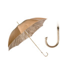 Double Cloth Umbrella // Leopard + Ivory