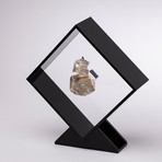 Herkimer Diamond Quartz Floating in Acrylic Display