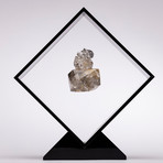 Herkimer Diamond Quartz Floating in Acrylic Display