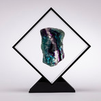 Fluorite Floating in Acrylic Display // Ver. 1