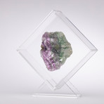 Fluorite Floating in Acrylic Display // Ver. 4