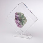 Fluorite Floating in Acrylic Display // Ver. 4