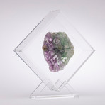 Fluorite Floating in Acrylic Display // Ver. 4