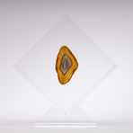 Agate Floating in Acrylic Display // Ver. 7