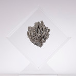 Lab Grown Manganese Floating in Acrylic Display