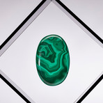 Malachite Floating in Acrylic Display // Ver. 6