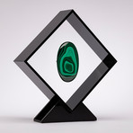 Malachite Floating in Acrylic Display // Ver. 5