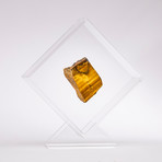 South Africa Tigers Eye Floating in Acrylic Display