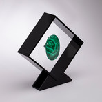 Malachite Floating in Acrylic Display // Ver. 6