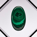 Malachite Floating in Acrylic Display // Ver. 4