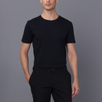 Marina Crew Neck T-Shirt // Navy (3XL)