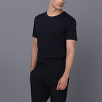 Marina Crew Neck T-Shirt // Navy (3XL)