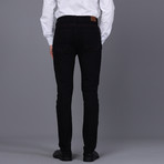 Syracuse Jeans // Black + Red Stitch (3XL)