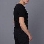 Albany Crew Neck T-Shirt // Black (3XL)