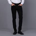 Syracuse Jeans // Black + Red Stitch (3XL)