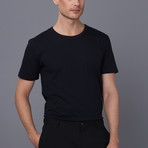 Marina Crew Neck T-Shirt // Navy (3XL)