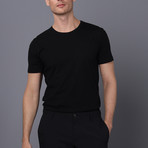 Albany Crew Neck T-Shirt // Black (3XL)