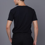 Marina Crew Neck T-Shirt // Navy (3XL)