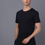 Marina Crew Neck T-Shirt // Navy (3XL)