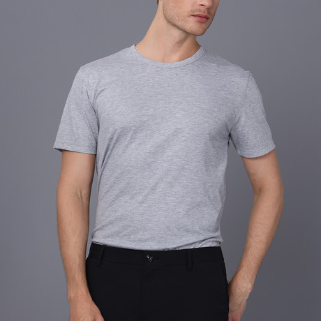 Sacramento Crew Neck T-Shirt // Gray (S)