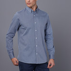 Saratoga Shirt // Patterned Blue (2XL)