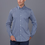 Saratoga Shirt // Patterned Blue (2XL)