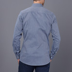 Saratoga Shirt // Patterned Blue (2XL)
