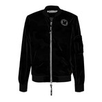 Ravi Bomber Jacket // Black (XL)