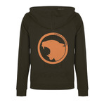 Chiro Zip Sweat Hoodie // Trooper (M)