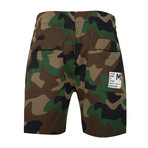 Bori Sweat Shorts // Camo Army (XL)