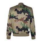 Rodi Bomber Jacket + Double Layer Mesh // Camo Army (M)