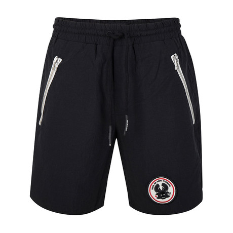 Dawe Woven Crincle Shorts // Black (S)