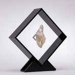 Biterminated Quartz Floating in Acrylic Display